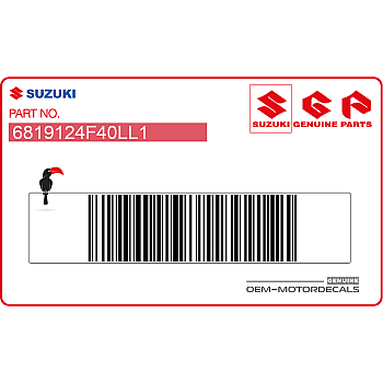 Autocollant de panneau latéral, côté gauche