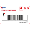 Emblema SUZUKI puntale, lato destro