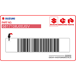 Kontpaneel sticker, linkerkant