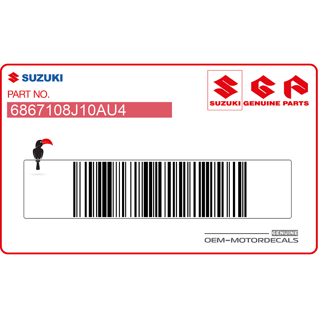 Suzuki-6867108J10AU4
