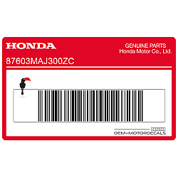 Pegatina tanque, lado derecho