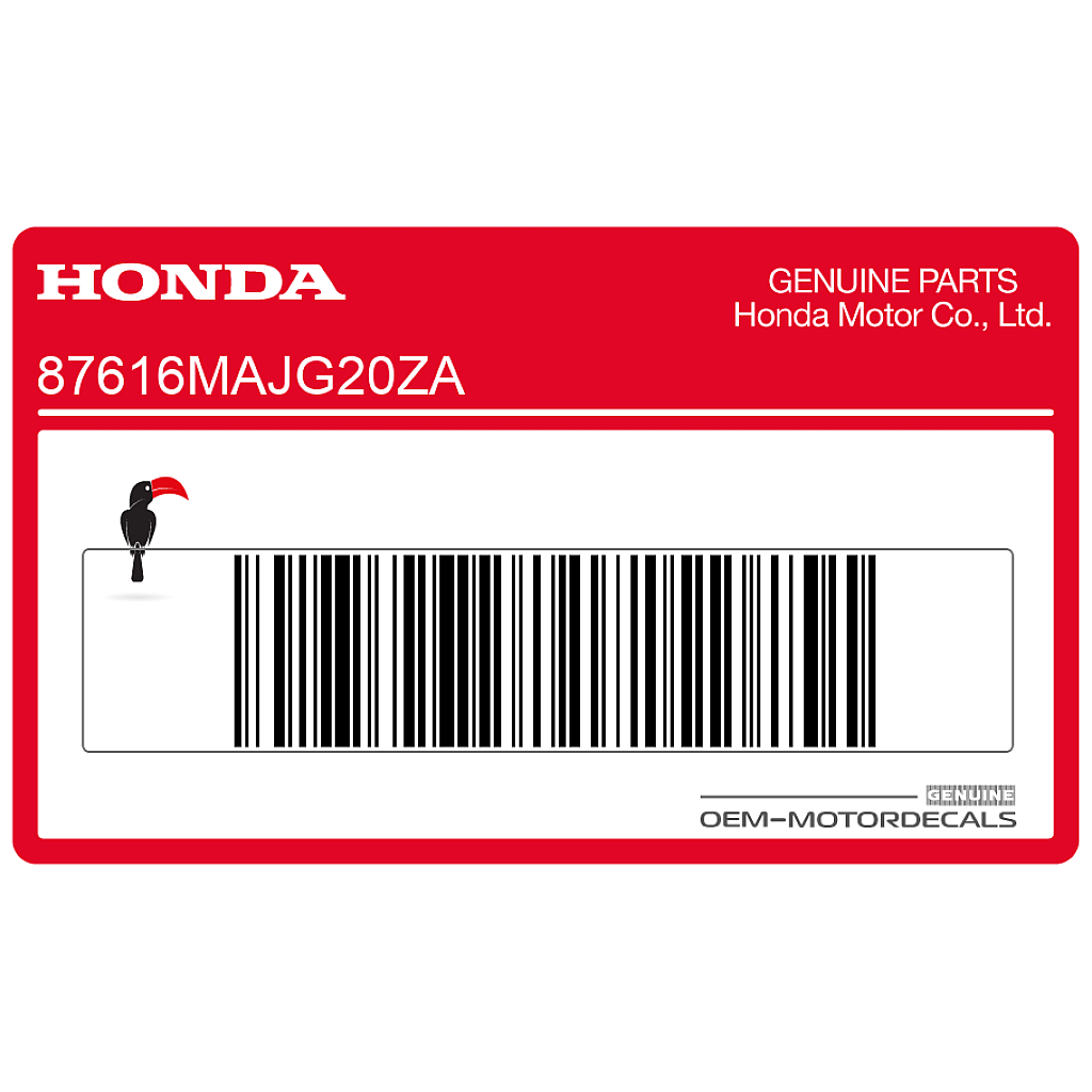 Honda-87616MAJG20ZA