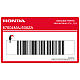 Honda-87604MAJ506ZA