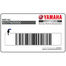 Adesivo coperchio serbatoio, lato destro