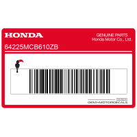 HONDA Zijpaneel sticker 64225-MCB-610ZB