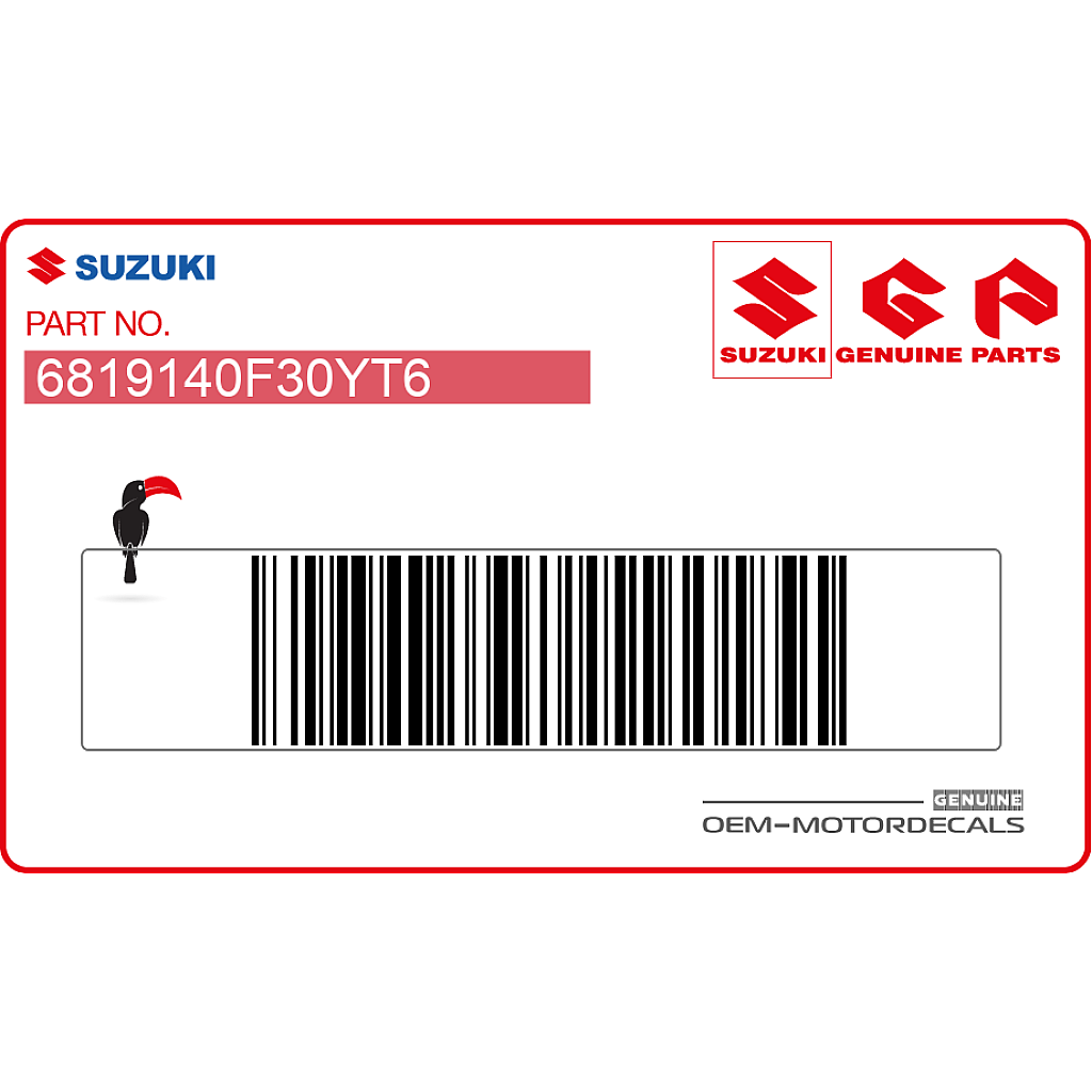 Suzuki-6819140F30YT6