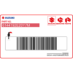 Autocollant bas de carénage