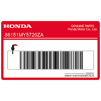 Adesivo serbatoio, lato destro