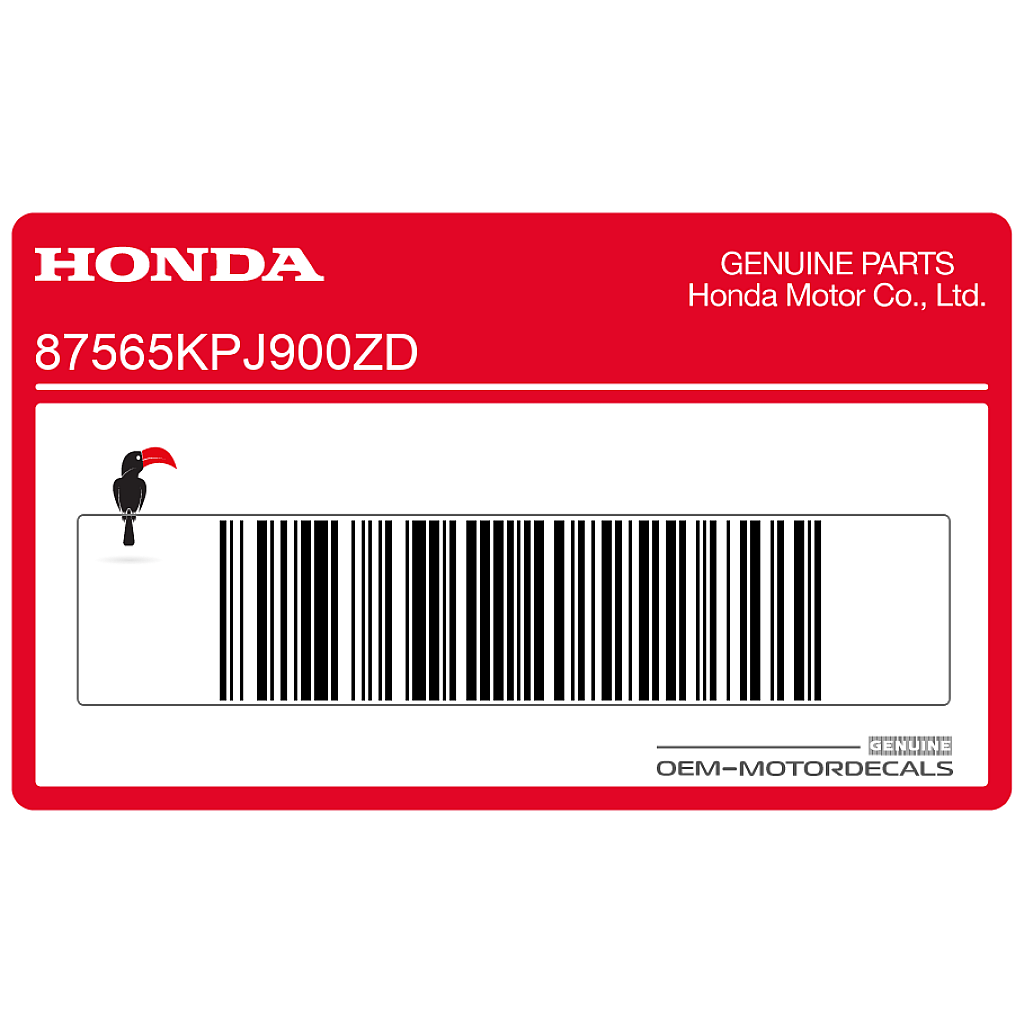 Honda-87565KPJ900ZD