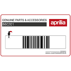 Pegatina para carenado frontal, lado derecho