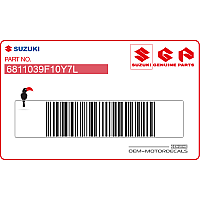 SUZUKI De pegatinas de tanque, juego 68110-39F10-Y7L