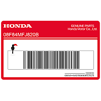 HONDA Aufkleber-Set 08F84-MFJ-820B