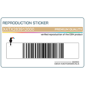 Pegatina para panel lateral, lado izquierdo 