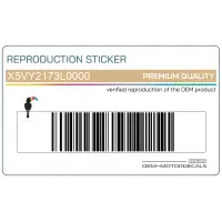 REPRODUCTION Pegatinas Tapa del colin, juego X5VY2173L0000