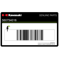 KAWASAKI Autocollant de carénage supérieur avant, côté gauche 56075-4016