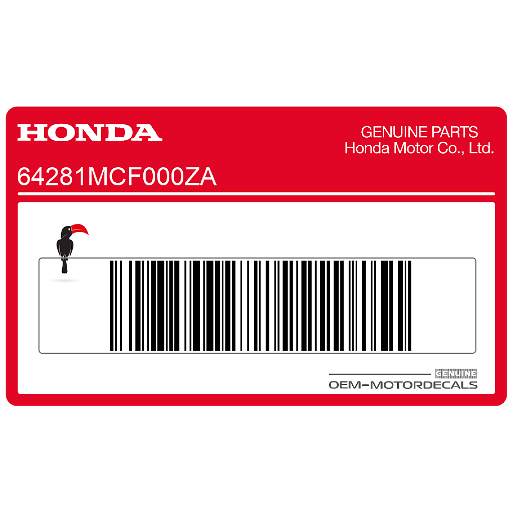 Honda-64281MCF000ZA