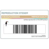 REPRODUCTION Set sdesivi serbatoio X5EB242500000