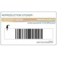 REPRODUCTION Bovenkuip sticker X5EB283152000
