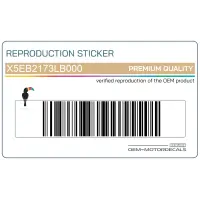 REPRODUCTION Pegatinas colin, juego X5EB2173LB000