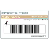 REPRODUCTION Pegatinas colin, juego X5EB2173LA000