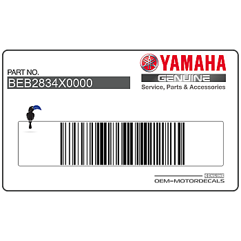 Front cowling decals, set