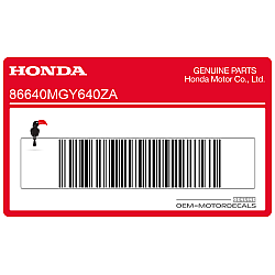 Adesivo carena anteriore superiore