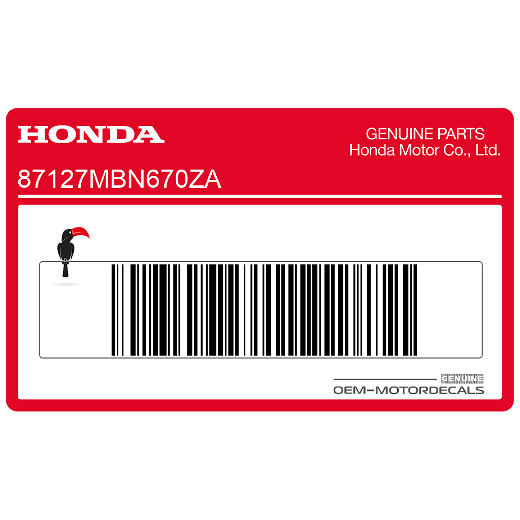 Honda-87127MBN670ZA