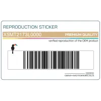 REPRODUCTION Pegatinas Tapa del colin, juego X5MT2173L0000