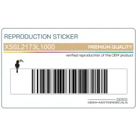 REPRODUCTION Pegatinas colin, juego X5SL2173L1000