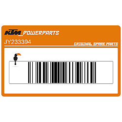 Autocollant de carénage supérieur avant, côté droit