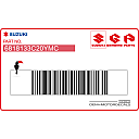Emblema R carena laterale, lato destro