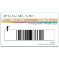 REPRODUCTION Set sdesivi serbatoio X5EL242401000