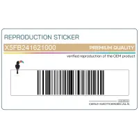 REPRODUCTION Tank decal, right side X5FB241621000