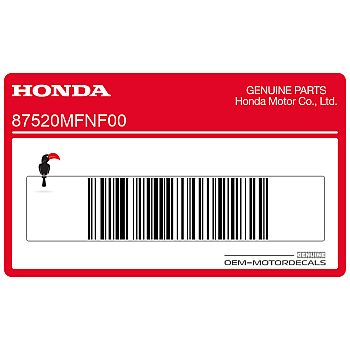 Étiquette de mise en garde