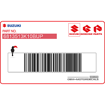 Autocollant de panneau latéral, côté droit