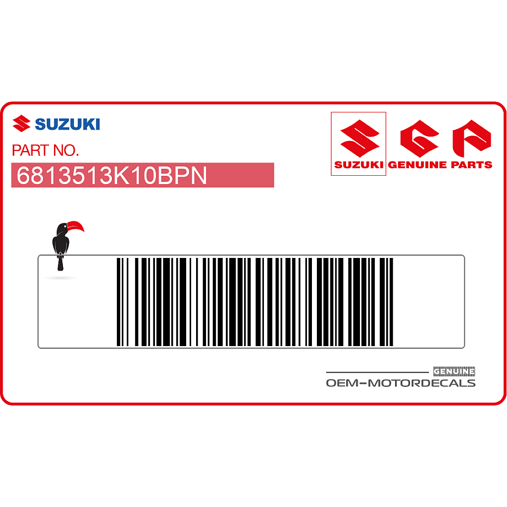 Suzuki-6813513K10BPN