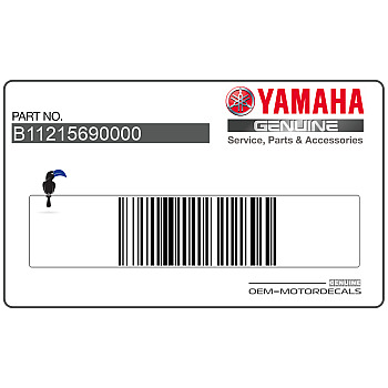 Voorspatbord sticker