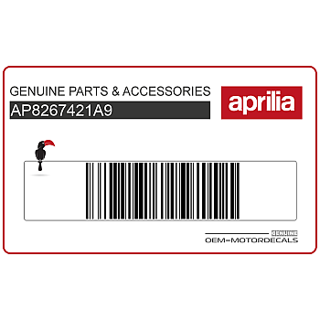 Adesivi carena anteriore superiore, set