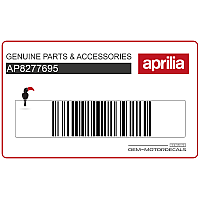 APRILIA Tankaufkleber, Satz AP8277695