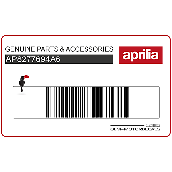 Pegatina para panel lateral, lado izquierdo