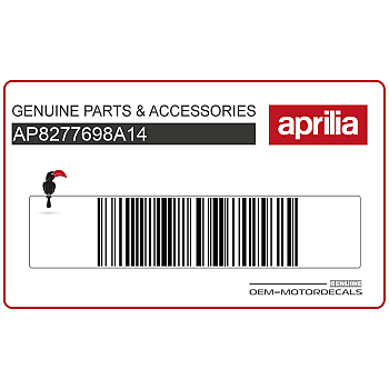 Pegatina para guardabarros delantero