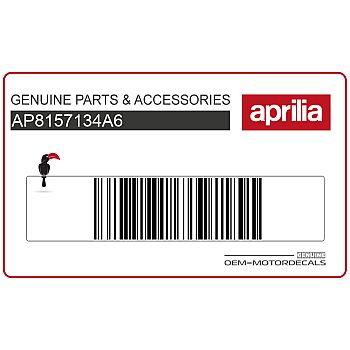 Bugverkleidung Aufkleber Satz, Linke Seite