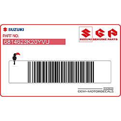 Framecover sticker, linkerkant