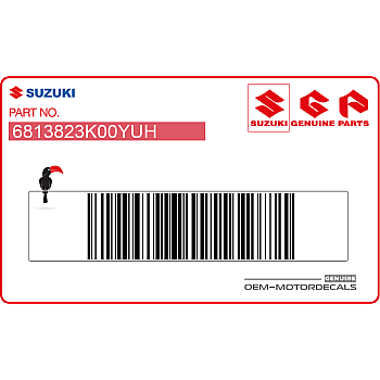 Naklejka na osłonę boczną, prawa strona