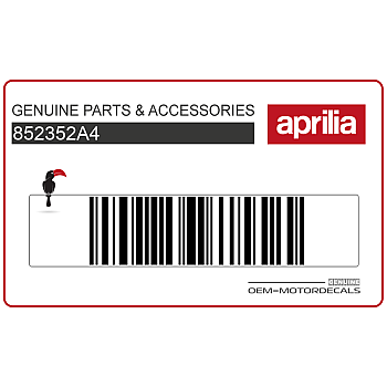 Pegatina para panel lateral, lado izquierdo