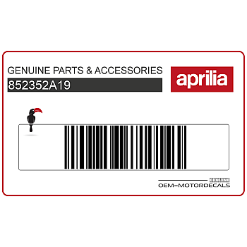 Pegatina para quilla, lado izquierdo