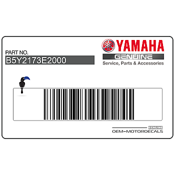 Naklejka na osłonę boczną, lewa strona