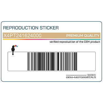 Adesivo pannello laterale, lato destro