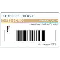 REPRODUCTION Set sdesivi serbatoio X4PT242407000