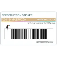 REPRODUCTION Bovenkuip sticker, linkerkant X64154MAE750ZA